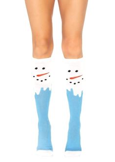 Leg Avenue Snowman Socks