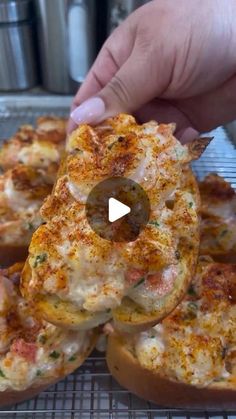 Crab Garlic Bread, Shrimp And Crab Garlic Toast, Storming Crab Seafood Bread, Toast Recipes Dinner, Shrimp Garlic Bread, Crab Stuffed Shrimp Recipe, Crab And Shrimp Stuffed Bell Peppers, Seafood Toast, Shrimp Breakfast Recipes