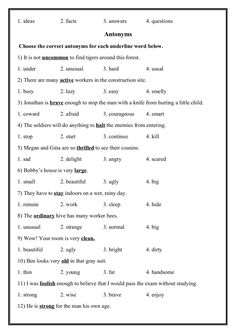 the words in this worksheet are very difficult to read, but it doesn't