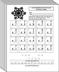 the printable christmas worksheet for students to practice numbers and subtractions