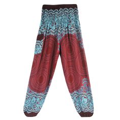 Elevate your yoga practice with our Ethnic Print Cotton Harem Yoga Pants, designed to harmonize with your journey into deeper consciousness. Crafted from Thai cotton silk, these harem pants for women provide exceptional flexibility and breathability, allowing for seamless movement during yoga and everyday activities. Cotton Harem Pants, High Waist Trousers, Tank Top Outfits, Ethnic Print, Flare Leggings, Type Of Pants, Sweet Style, Boho Women, High Waisted Trousers