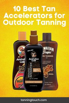 I have made a selection of tanning accelerators. For you to go out to sunbathe and, without having to expose yourself for a long time. Best Way To Tan, Tan Faster, Best Tanning Oil, Get Tan, Tanning Accelerator