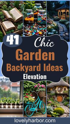 41 Stunning Garden Decor Ideas For An Aesthetic Backyard Aesthetic Backyard, Gutter Garden, Aquatic Garden, Unique Garden Decor, Rustic Planters, Garden Decor Ideas, Decor 2024, Backyard Lighting, Wedding Garden