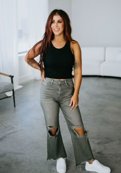 Dolly Tank by Chelsea DeBoer – Lauriebelles Chelsea Houska Deboer, Plus Size Middle Age Fashion, Chelsea Deboer Hair, Chelsea Deboer Outfits, Chelsea Houska Style, Chelsea Houska Hair Color, Chelsea Houska Outfits, Chelsea Deboer Style, 35 Year Old Woman Fashion