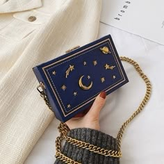 【Material】: PU Leather" 【Colour】: Grey, Blue, Black, Pink" 【Size】: L 19cm*W5cm*H12cm(±1-2cm) with a long chain FREE SHIPPING WORLDWIDE! Velvet Clutch, Women Chain, Starry Night Sky, Handbags Women, Ladies Clutch, Party Bag, Women Leather, Cute Bags, Girls Bags