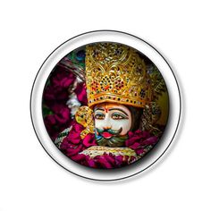 an image of the face of lord rama