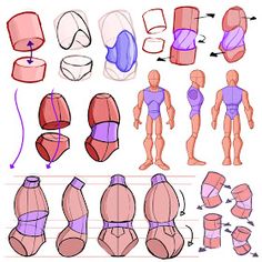 the instructions for how to draw an action figure