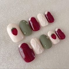 Simple Gel Nails, Pretty Gel Nails, Really Cute Nails, Soft Nails, Kawaii Nails, Pretty Nail Art, Dream Nails