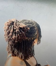 Root Locs With Extensions, Microlocs Aesthetic, Microlocks Hairstyles, Mini Dreads, Locs Hairstyles For Women Short, Microlocs Hairstyles, Mini Locs, Micro Locs