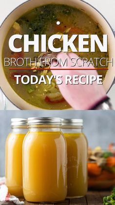 chicken broth from scratch today's recipe