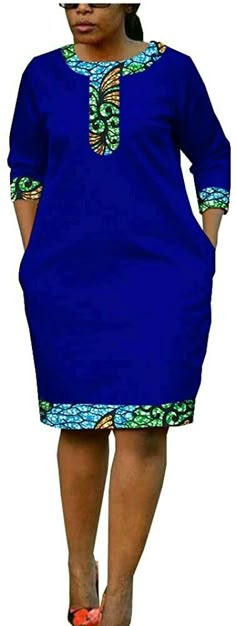 Senator Short Gown Styles For Ladies, Latest African Fashion Dresses Kitenge, Plain And Pattern Styles, Daily Dresses, Patchwork Clothing, Ethno Style, Long African Dresses