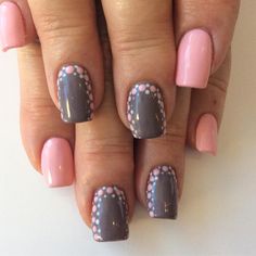 61 Simple Polka Dot Nail Art Designs For Beginners and Simplicity Lovers Blurmark Black Dot Nails, Polka Dot Nail Art Designs, Nail Designs Easy Diy, Dot Nail Art Designs, Polka Dot Nail Designs, Dot Nail Designs, Soft Pink Nails, Thermal Nails, Polka Dot Nail Art