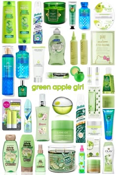 how to smell like green apple Apple Shower Routine, Green Apple Products, How To Smell Good In Summer, How To Smell Like Green Apples, How To Smell Like Pear, Green Apple Scent, What To Smell Like, How To Smell Like Apples, How To Smell Like Fruit