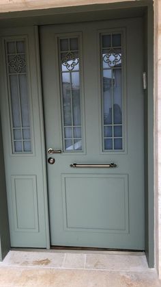 Interior Door Paint Ideas, Door Ideas For Home, Interior Door Paint, Door Paint Ideas, Door Paintings, Door Painting Ideas, Painted Ideas, Wrought Iron Front Door, Front Door Ideas