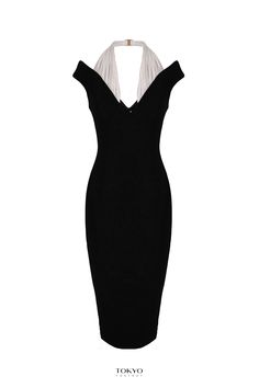 Elevate Your Style with Our Luxury Off-Shoulder Black Dress Introducing the perfect black dress for any occasion. This black formal dress is a versatile and elegant choice, whether you're attending a black-tie event, a wedding, a Christmas party, Derby Day, fashions on the field or a cocktail soirée. With its midi length and figure-hugging bodycon silhouette, it's a modern twist on the classic little black dress. The subtle bustier detail adds a touch of allure to this off-shoulder beauty. Our m Elegant Bodycon V-neck Evening Dress, Elegant Sleeveless Evening Midi Dress, Elegant V-neck Bodycon Dress For Formal Occasions, Classic Sleeveless Midi Dress For Party, Elegant Fitted Bodycon Dress For Gala, Elegant Sleeveless Bandage Dress For Gala, Elegant Bodycon Dress For Cocktail Party Season, Elegant Cocktail Bodycon Dress For Party Season, Elegant Bodycon Dress For Cocktail Parties