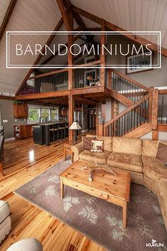 a drawing of a living room with wood floors and wooden beams on the ceiling is shown