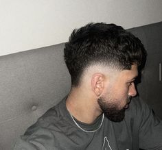 Low V Fade Haircut Men, Mens Skin Fade Haircut Short, Round Head Haircuts Men, Buz Cut Boy Hair, Boys Haircut Mullet Fade, Chris Bumstead Haircut, Haircut For Men Mullet, Mens Drop Fade Haircut, Mullet With Fade