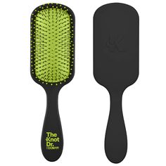 The Knot Dr. for Conair ® The Pro Hairbrushes with Case are the perfect go-to for detangling knotty hair. Let ™s face it: Knotty hair is a pain "literally "and it can be a hassle to detangle your hair with ordinary hairbrushes. But now, thanks to the Knot. Conair Hair Brush, Knotty Hair, Matted Hair, Detangling Hair Brush, Detangling Brush, Black Neon, Bad Hair Day, Bad Hair, Storage Case