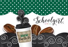 Schoolgirl Style - ﻿﻿Industrial Cafe perfectly combines the warm aesthetics of industrial chic, and the love of coffee and doughnuts, to create a fun atmosphere of friendship and learning. The adorable cutouts of coffee cups and colorful doughnuts, paired with the tones of green and classy black and white are sure to produce a soothing and inviting learning space for all ages. This beautiful and warm collection includes: 1. Coffee cups and doughnuts cutouts 2. Motivational mugs and vintage light Vintage Lightbulb, Teacher Classroom Decor, Apple Classroom, Motivational Mugs, Classroom Accessories, Name Tag Design, Industrial Cafe, Birthday Bulletin Boards