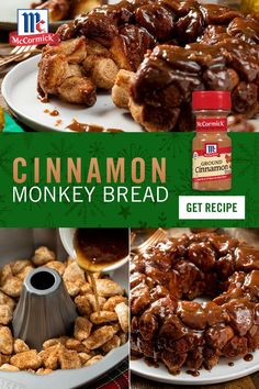 cinnamon monkey bread with it's gone to be great