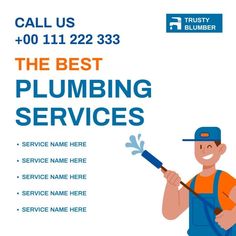 the best plumbing services flyer is here