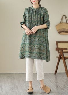 Green Patchwork Cotton Mid Shirts Dress Wrinkled Long Sleeve Linen Suit Design, Pakistani Dresses Cotton, Cotton Dresses Designs, Saniya Shaikh, Kurti Styles, Simple Dress Casual, Mid Skirt, Dress Design Patterns, Simple Pakistani Dresses