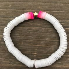 Please Do Not Hesitate To Message Me If You Want The Bracelet Bigger Or Smaller. Or Want It Customized! ( ^-^).:*:' Preppy Bracelet Ideas, Clay Bead Inspo, Clay Beads Ideas, Cute Bracelet Ideas, Clay Bracelet Ideas, Clay Beads Bracelet, Make Clay Beads, Clay Bead Ideas, Clay Bead Bracelet Ideas