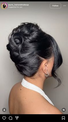 Keke Palmer Updo, Low Bun Wedding Hair Black Bride, Deep Side Part Updo, Wedding Low Bun Hairstyles Black Women, Elegant Slick Back Bun, 2 4 6 Tara Hairstyles, Platinum Blonde Updo, Black Woman French Roll, French Roll Bun Hairstyle