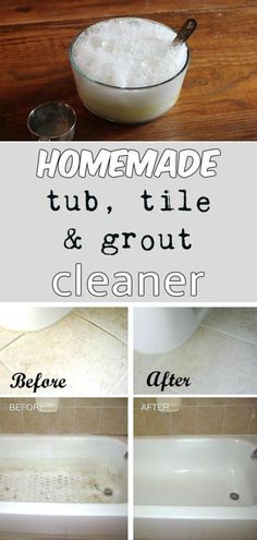 how to clean bathtub tub tile and grout cleaner