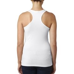 The perfect tank to wear while running with friends. Cotton Scoop Neck Tank Top For Sports, Cotton Scoop Neck Tank Top For Gym, Sporty Scoop Neck Cotton Tank Top, Athleisure Tank Top For Sports Events, Cotton Racerback Sports Tops, Stretch Cotton Moisture-wicking Tank Top, Stretch Cotton Tank Top With Moisture-wicking, Fitted Racerback Tank Top For Workout, Cotton Racerback Tank Top Athleisure