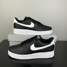 Nike Air Force 1 '07 Men Black/White Ct2302-002. All My Products Are Authentic. Please Feel Free To Contact Me With Any Questions. Nike Air Force One Black And White, Nike Air Force Black And White, Nike Air Force 1 '07, Air Force 1 Black And White, Black And White Air Force 1, Nike Air Force 1 Black And White, Af1 Black And White, Nike Force One, Solar Buddies