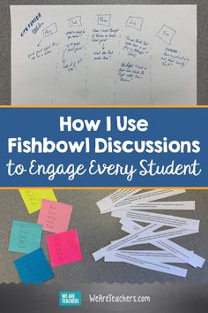 fishbowd discussion with the title how i use fishbowd discussion to engage every student