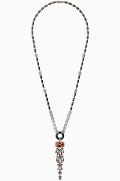 Résonances de Cartier: фото новой коллекции украшений | Vogue Russia Necklace Cartier, Art Deco Pendant Necklace, Diamond Chain Necklace, King Edward Vii, Diamond Baguette, Imperial Topaz, King Edward