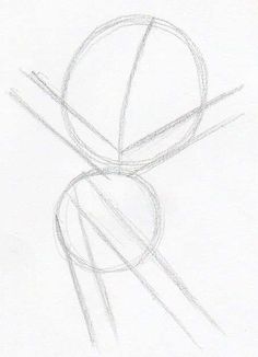 a pencil drawing of a basketball ball with two sticks sticking out of it's side