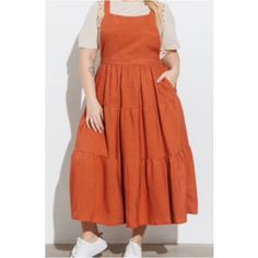 Overall Ruffled Maxi Dress Elastic Waist With Pockets Spring Tiered Dress With Pockets, Tiered Summer Dresses With Pockets, Summer Tiered Dresses With Pockets, Velvet Shirt Dress, Sequin Formal Dress, Cami Maxi Dress, Embroidered Maxi Dress, Honey Bees, Maxi Shirt Dress