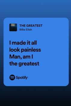 #lyrics #BillieEilish Song Quotes Lyrics Aesthetic, Online Bullet Journal, Relatable Song Lyrics, Spotify Quotes, Real Lyrics, Songs That Describe Me, Relatable Lyrics, Rap Lyrics Quotes, Meaningful Lyrics