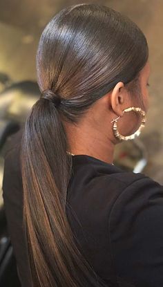 Low Ponytail Hairstyles, Tail Hairstyle, Stylish Ponytail, Weave Ponytail Hairstyles, Weave Ponytail