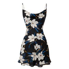 Daisy Floral Print Mini Summer Dress | Lily Phellera | Wolf & Badger Wolf And Badger Fashion, Flirty Floral Dress For Date Night, Summer Floral Print Dress For Date Night, Floral Summer Dress For Date Night, Flirty Floral Dress For Summer Date Night, Elegant Floral Beach Dress With Ruffle Hem, Good Dresses, Layered Jewellery, Short Summer Dress