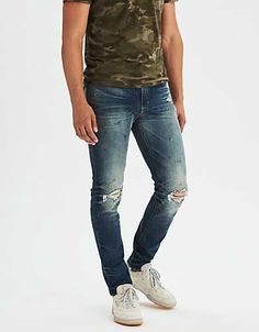 $19.99 - AEO 360 Extreme Flex Slim Jean -  - labeltail.com  #AEO #360 #Extreme #Flex #Slim #Jean #AEO360ExtremeFlexSlimJean #men #bottoms #jeans #ae Athletic Fit Jeans, American Eagle Men, Jeans Bootcut, Mens Outfitters, Athletic Fits, Slim Jeans