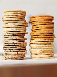 several cookies stacked on top of each other