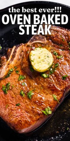 the best ever oven baked steak