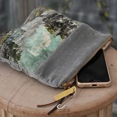 Handmade Nature-inspired Travel Bag, Handmade Tapestry Shoulder Bag For Travel, Artistic Eco-friendly Canvas Bag, Eco-friendly Upcycled Canvas Bag, Vintage Handmade Tapestry Bag, Gray Silk, Eco Printing, Large Bag, Silk Velvet