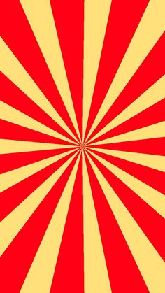 a red and yellow sunburst pattern is shown in the middle of this image