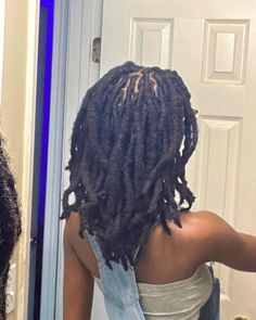 locs thicklocs locjourney dreadlocks 4c Natural Hairstyles Short, Dreadlock Maintenance, Loc Goddess, Natural Straight Hair, Dreads Styles, Cute Box Braids Hairstyles