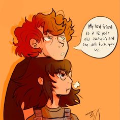 Art by @sadhalfblood on Insta Meg And Apollo Fanart, Meg And Lester Fanart, Apollo And Meg Fanart, Meg And Apollo, Trials Of Apollo Fanart Lester, Apollo And Meg, Pjo Apollo, Trials Of Apollo Fanart, Apollo Fanart