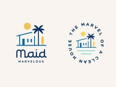 two logos for the market of marvelous