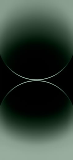 an abstract black and green background with two curved lines in the center, on top of each other