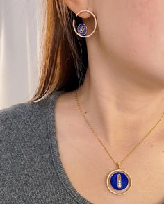 Blue Sapphire Jewelry, Polki Jewellery, Jewelry Choker, Precious Jewelry, Dream Jewelry, Gold Design, Blue Sapphire, Diamond Jewelry