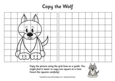 the worksheet for children to learn how to draw a cartoon cat and dog