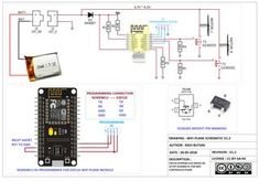 the electronic circuit diagram shows how it works